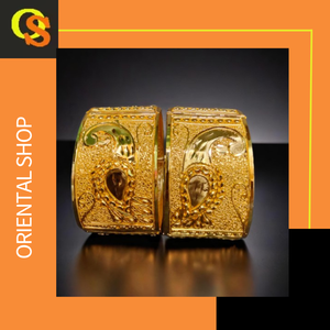 Fashionable Designed <b>Bangles</b> <b>Set</b> with 22K <b>Gold</b> Plated Modern Style <b>Bangles</b> <b>Set</b> for Women Wear Jewelry by Exporters - Product Image 3