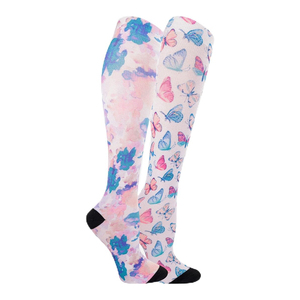 Chaussettes hautes de compression personnalisées, 15-20 MmHg Chaussettes de sport douces évacuant l'humidité pour un usage quotidien - Product Image 4