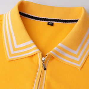 Polo de algodón con logotipo personalizado, tejido transpirable de manga corta, ajuste cómodo, aspecto elegante para hombres, uso informal - Product Image 6