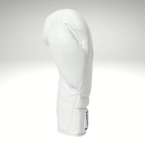 Ensemble de boxe de qualité supérieure en cuir de vache véritable, logo personnalisé OEM, équipement d'entraînement de boxe Muay Thai MMA - Product Image 3