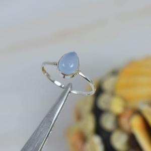 Moda sólida plata esterlina 925 rodio plateado anillo clásico turquesa piedra preciosa joyería de la mejor calidad estampado 925 regalos bodas - Product Image 4