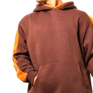 Survêtements avec logo personnalisé ensemble sweat à capuche en éponge française survêtements surdimensionnés en coton polaire épais pour hommes unisexe - Product Image 4
