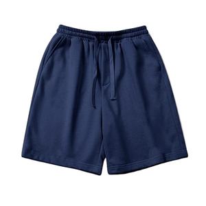 กางเกงขาสั้นกีฬาแบบมินิมอลคุณภาพสูงใหม่สำหรับผู้ชาย แฟชั่นฤดูใบไม้ร่วง สไตล์ลำลองอเนกประสงค์ ทรงหลวม มีเชือกผูก - Product Image 1