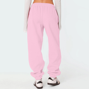 <span class=keywords><strong>Pantalon</strong></span> de survêtement <span class=keywords><strong>taille</strong></span> <span class=keywords><strong>haute</strong></span> personnalisé pour femmes vente directe d'usine <span class=keywords><strong>pantalon</strong></span> de jogging d'entraînement actif bas de salon baggy hiver pour femmes - Product Image 6