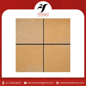 Azulejo de arenisca amarilla Lalitpur de diseño personalizado de alta calidad para uso en exteriores a precio económico - Product Image 2