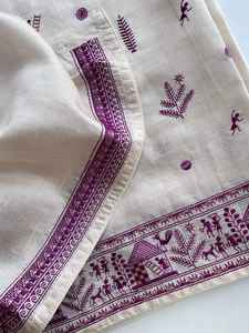 Tussar traditionnel indien avec broderie Balichar Saree Femme Fabricant de mode de l'Inde au taux le plus bas - Product Image 6