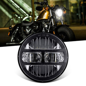 Harley Sportster <span class=keywords><strong>883</strong></span>เหล็ก1200 Honda vtx 1800 1300อุปกรณ์เสริมรถจักรยานยนต์5.75นิ้วไฟหน้า LED H4โปรเจคเตอร์ - Product Image 3