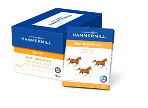 Papier d'impression Premium Hammermill A4, papier Hammermill A3, papier blanc pour copie 8½ x 11 20lb, 99,9 % sans bourrage, pour usage bureautique - Product Image 5