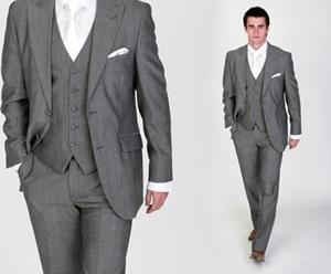 Tuxedos de mariage décontractés 3 pièces pour homme, pantalon taille XL imprimé Technics par FASHIONISTA INTERNATIONAL PAKISTAN Spring Parties - Product Image 1