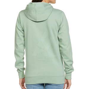 Sweat-shirts décontractés pour femmes, très demandés, manches longues, couleur unie, 100% coton, écologiques, séchage rapide, logo sur le devant, fabriqués au Pakistan - Product Image 2