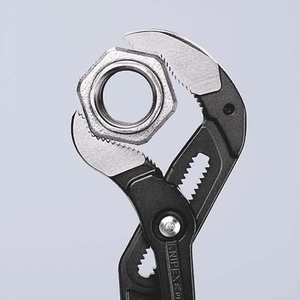 For KNIPEX Cobra Pipe and Water Pump Pliers 560 mm Length 120 mm <b>Clamping</b> Width Polished Plastic Coating - Product Image 6