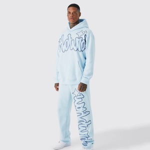 Ensemble de sweat-shirts pour hommes, sweat-shirt unisexe en coton biologique, ensemble de jogging personnalisé, ensemble de survêtement pour hommes - Product Image 1