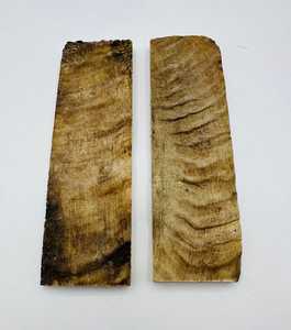 Échelles de couteau rustique artisanal fait à la main de qualité supérieure personnalisé corne de taureau écorce organique naturelle couteau personnalisé rugueux texturé inachevé - Product Image 1