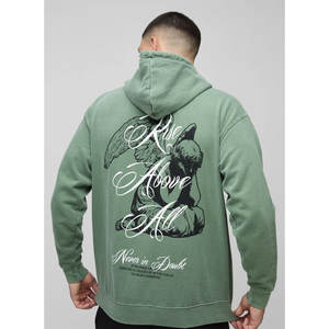 เสื้อมีฮู้ดและสเวตเตอร์สำหรับผู้ชายเสื้อสวมหัวทรงหลวมโอเวอร์ไซส์ใหญ่พิเศษออกแบบได้ตามต้องการสำหรับฤดูหนาว - Product Image 1