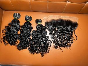 Extensions de cheveux humains indiens de qualité Remy, cuticules alignées, sans nœuds, couleur naturelle, donneur unique - Product Image 4