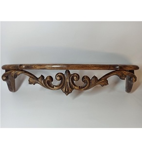 New floating wooden <b>shelf</b> <b>wall</b> <b>mounted</b> storage <b>shelves</b> for home hotels living room kitchen bathroom home decor accessories 2024 - Product Image 6