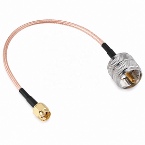 Câble Pigtail RF SMA Mâle vers UHF PL259 SO239, Connecteur Droit SMA Femelle RG316 - Product Image 2