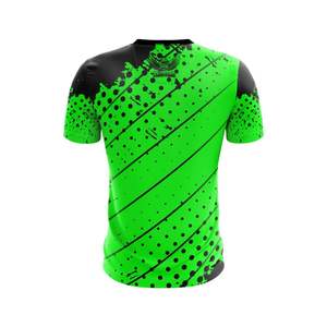 100% coton hommes Tech chemises coupe ample à manches courtes col rond T-Shirt haut personnalisé imprimé brodé T-shirt pour hommes - Product Image 5