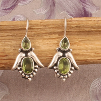 Pendientes de Aro con Forma de Búho, Plata de Ley 925, Diseño Boho de Lujo, con Puntos, Hechos a Mano, con Múltiples Piedras Preciosas, Joyería para Fiestas, Regalo para Adolescentes