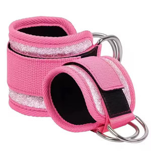 Correa de Tobillo para Levantamiento de Pesas, Ajustable, de Neopreno/Algodón, Impermeable, Protección Profesional, Hebilla Cómoda para Fitness - Product Image 4