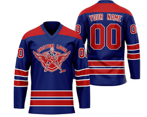 Tenzo Intl 2026 Nuevo Diseño Jersey de Hockey sobre Hielo Sublimado Personalizado de Alta Calidad, Transpirable, de Secado Rápido y Antibacteriano - Product Image 3