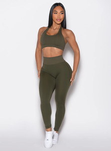Leggings de yoga de gymnastique taille haute pour femmes pantalon élastique à séchage rapide prix d'usine - Product Image 6