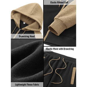 Fashion <b>Men's</b> Sweatpants and Hoodies Set Jogger Sets Custom Printing Logo Jacket Tracksuits for <b>Men</b> Fitness Wear Sweat Suits - Product Image 6