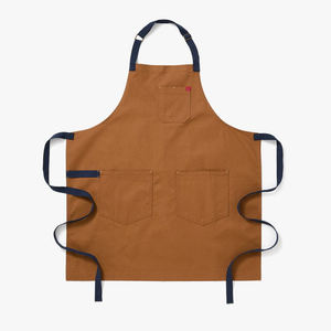 Custom Logo Waterproof <b>Apron</b> Polyester 100% Organic Cotton Canvas Clean Cooking <b>Kitchen</b> Chef <b>Apron</b> Men <b>Women</b> - Product Image 2