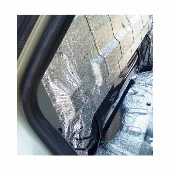 Es As Acoustic Aluminum Foil Vehicle Sound Insulation Mat 9mm 120x700cm