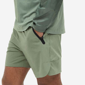 <b>Men's</b> Unisex <b>Shorts</b> Set For <b>Men</b> 100% Polyester Split Color Own Your Logo <b>Zip</b>-Up Windbreaker <b>Short</b> Sets Jogging Wear - Product Image 5