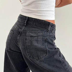 กางเกงทรงหลวมผ้าฝ้าย100% สำหรับผู้หญิงระบายอากาศได้ดีสวมใส่สบายราคาต่ำ - Product Image 6