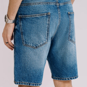 WholesaleNew Embroidery Denim Washed <b>Shorts</b> Custom <b>Men</b> Street Wear Denim Baggy <b>Shorts</b> Man Denim <b>Shorts</b> for <b>Men</b> - Product Image 6