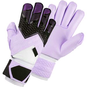 Gants de gardien de but hybrides professionnels à vente chaude, logo personnalisé, gants de football avec protection des doigts pour adultes et jeunes - Product Image 5