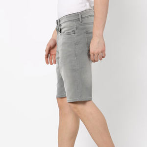 Pantalones cortos de lona informales High Street 2024 para hombre, transpirables, de punto de secado rápido, con bolsillo, ropa regular de verano, venta al por mayor, 100% de algodón - Product Image 3