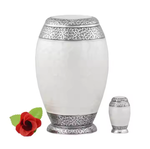 Hermosas urnas de cremación, urnas funerarias de aluminio, urnas de cremación de Metal 2025 para mantener las cenizas humanas, venta al por mayor, tarro de cremación más nuevo - Product Image 6