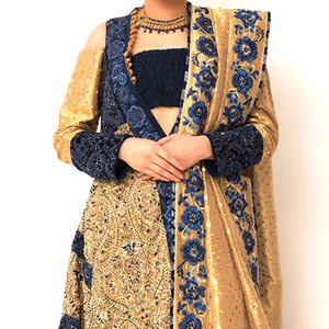 2025 créateur de mode personnaliser 3 pièces pelouse brodé pakistanais et indien élégant Tradition robe de soirée - Product Image 5