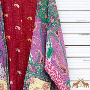 Bata de algodón tradicional Vintage para mujer, kimono, chaqueta, ropa Bohemia - Product Image 3