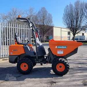 รถตักล้อยาง Ausa D 300 AHG รุ่นมินิ 4x4 แบบตีนตะขาบ บรรทุกได้ 5 ตัน ยี่ห้อ Howo ใช้กระบอกไฮดรอลิก Liyuan พร้อมเครื่องยนต์ มอเตอร์ ปั๊ม และเกียร์ - Product Image 4