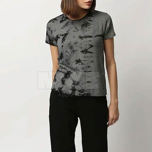 เสื้อยืดแขนสั้นลำลองผู้หญิงขายดี สีสันปรับแต่งได้ ผ้าแคนวาสน้ำหนักเบา ดีไซน์ระบายอากาศ ซับลิเมชั่น สำหรับฤดูร้อน แห้งเร็ว - Product Image 4