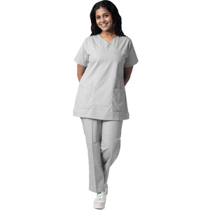 Uniforme Médico Spark Clothing Doctor Scrubs, Uniforme de Trabajo de Verano para Hospital, Traje Suave de Spandex Transpirable de Manga Corta - Product Image 6