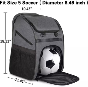 Nouveau Design sac à dos de basket-ball de haute qualité, sac d'équipe de Football, sac à dos de lycée - Product Image 2