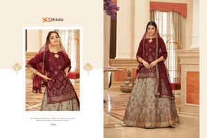 Tela de chifón seminupcial, tejido de Chifón con diseño floral, estilo chinón, ideal para fiestas, bodas - Product Image 5