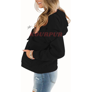 Sudadera con capucha para mujer de alta calidad en diferentes colores, altamente recomendada, a precio de mayoreo. - Product Image 2