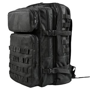 Unisex <b>Heavy</b> <b>Duty</b> Gym Tactical <b>Backpack</b> Durable Waterproof Lightweight With Multi-Compartment Customizable Beaded Belts Adults - Product Image 1