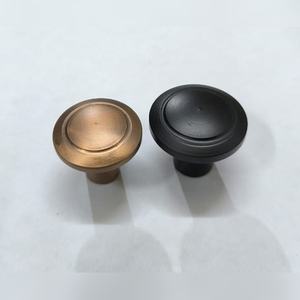 Poignées de tiroir et boutons de meuble en alliage de zinc de haute qualité, finition bronze huilé ou noir mat, pour cuisine et salle de bain, achat en gros - Product Image 1