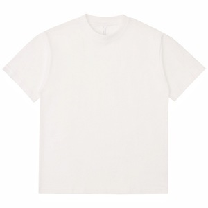 Offre Spéciale de haute qualité 300 Gsm col épais doux luxueux lourd surdimensionné T-shirt impression personnalisée coton T-shirt pour hommes - Product Image 2