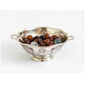 <b>Chocolate</b> Serving Bowl Tabletop Any Occasions Decoration Dessert and <b>Chocolate</b> Server Ware Bowl Set of 2 Metal <b>Ramadan</b> Special - Product Image 1