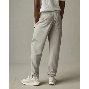 Pantalon de survêtement pour hommes en tissu éponge français et en coton pas cher prix bas quantité minimale de commande cordon de serrage intérieur taille pantalon de survêtement pour adultes garçons - Product Image 3