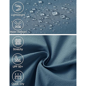 Pantalon Cargo pour Homme TBF-116 à Séchage Rapide Léger Imperméable 6 Poches Taille Élastique Protection UV - Product Image 6