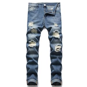 Vente flash, prix bas, jeans slim pour hommes, pantalon, taille plus, jeans slim pour hommes - Product Image 6